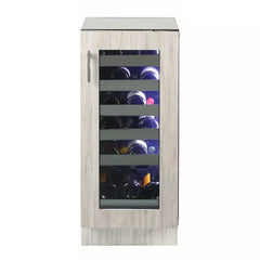 Sapphire Indoor 15" Single Zone Wine Refrigerator in Stainless Steel with Lock - SW15-SZ