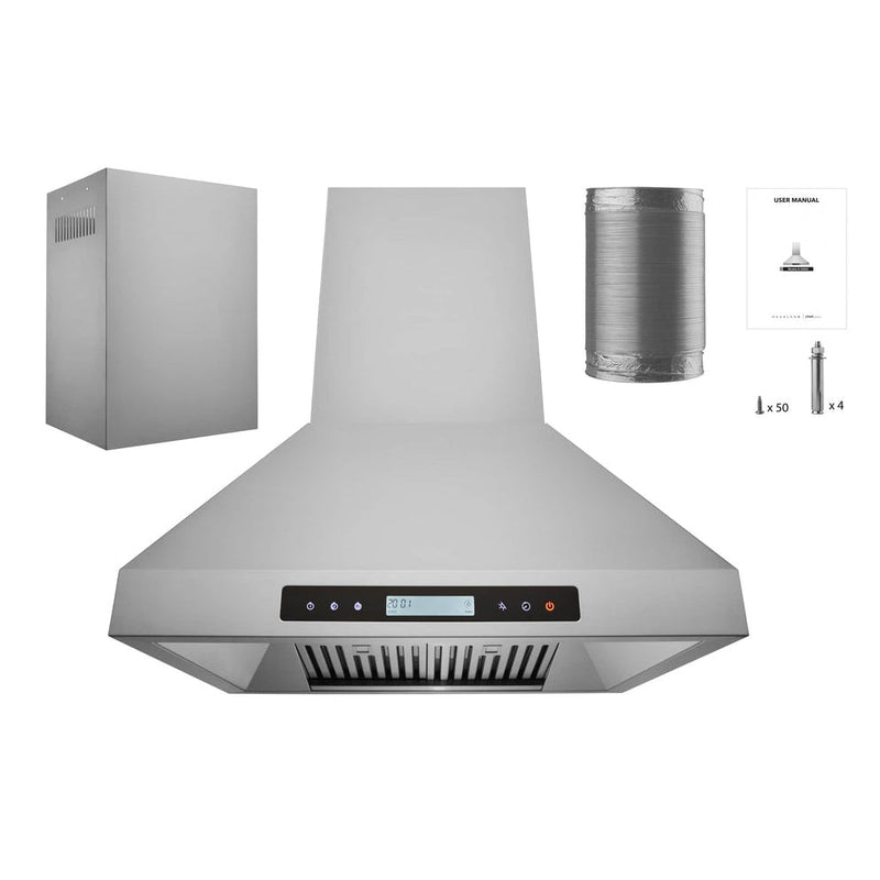 Hauslane 36-Inch Range Hood Insert with Stainless Steel Filters - IS-500SS-36