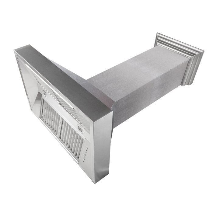 ZLINE 48 in. DuraSnow® Stainless Steel Range Hood with DuraSnow® Shell, 8654SN-48