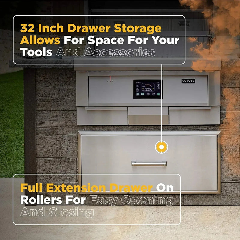 Coyote Single Storage Drawer - CSSD