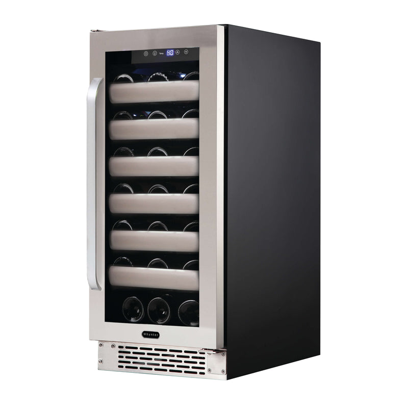 Whynter Elite 33 Bottle Seamless Stainless Steel Door Wine Cooler BWR-331SL