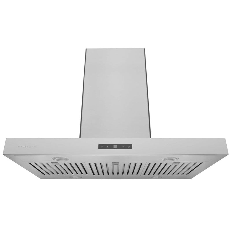 Hauslane 30-Inch Island T-Shaped Range Hood in Stainless Steel - IS-700SS-30