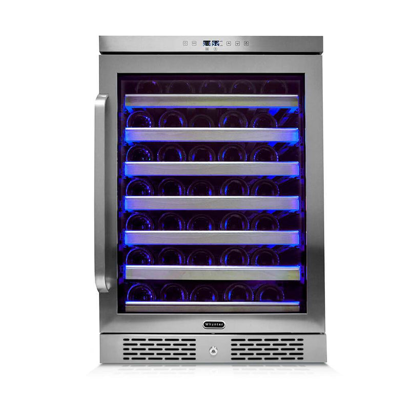 Whynter Elite Spectrum Lightshow 54 Bottle Wine Cooler BWR-545XS