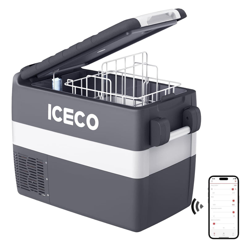 ICECO 42QT JP40 12V APP Controlled Refrigerator Portable Freezer