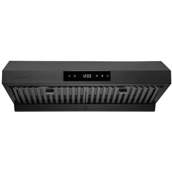 Hauslane 36-Inch Under Cabinet Touch Control Range Hood with Stainless Steel Filters in Black Stainless Steel - UC-PS18BSS-36