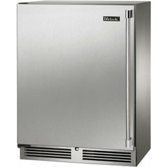 Perlick 24" Stainless Steel Door, 3.1 Cu. Ft. Capacity, Sottile Sh.Depth (18") Refrigerator, - HH24RS-4-1