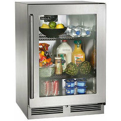 Perlick 24" Undercounter Outdoor Refrigerator with 5.2 cu. ft. Capacity, Stainless Steel Door - HP24RO-4-3