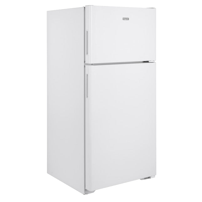 Hotpoint 15.6-cu ft Top-Freezer Wire Shelf Refrigerator (White) - HPS16BTNRWW