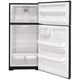 Hotpoint 15.6-cu ft Top-Freezer Refrigerator (Black) - HPS16BTNRBB